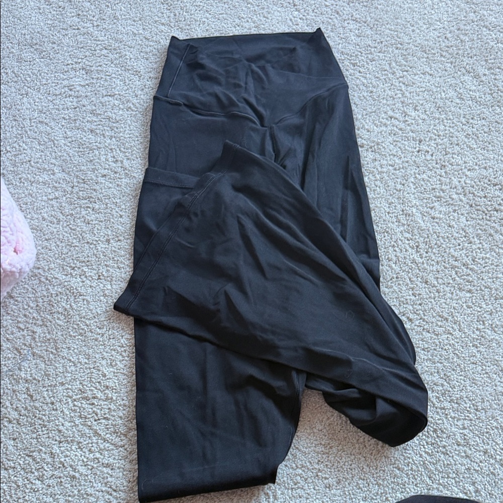Aerie crossover flared leggings